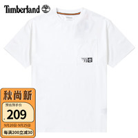 Timberland添柏岚T恤男 秋季断码清库 时尚印花棉质短袖男 A2G2U100 XS/165