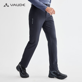 巍德（VAUDE）户外运动秋冬防泼水防风保暖软壳长裤男休闲旅行防风裤 深海军蓝 S