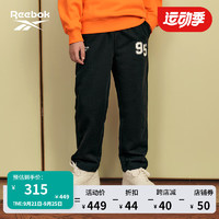 Reebok锐步大童经典复古时尚休闲直筒针织长裤 23FRM63KGH0 130/56