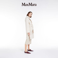 Max Mara 羊毛混纺系带大衣3906013606