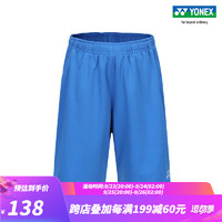 YONEX/尤尼克斯 320017BCR 羽毛球服 23FW青少年系列 运动短裤童装yy 蓝色 J140