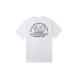 匡威（Converse）男子短袖T恤 10025277-A02 XXL