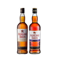 高地女王（Highland Queen）苏格兰3年调和威士忌 英国洋酒 700ml 雪莉桶+3年波本桶调配