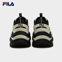 FILA 斐乐 官方女鱼刺老爹鞋运动2023冬新款厚底休闲鞋F12W341105F