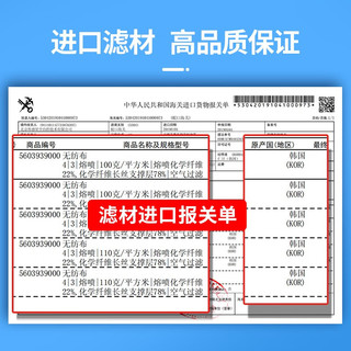 思博润 适用布鲁雅尔Blueair空气净化器过滤网smokestop滤芯201 203 JOY/211 L (粒子型)