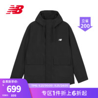 NEW BALANCE NB23男款舒适潮流百搭运动休闲外套 BK AMJ33324 2XL