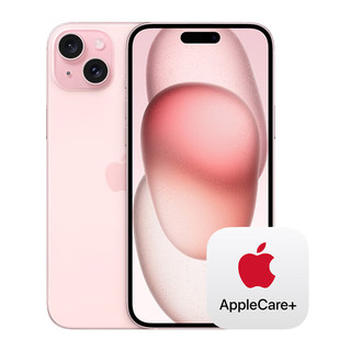 Apple 苹果 15 Plus  128GB 粉色 支持移动联通电信5G 双卡双待手机