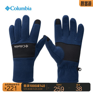 Columbia哥伦比亚户外男子保暖抓绒骑行运动手套CM7061 464 XL