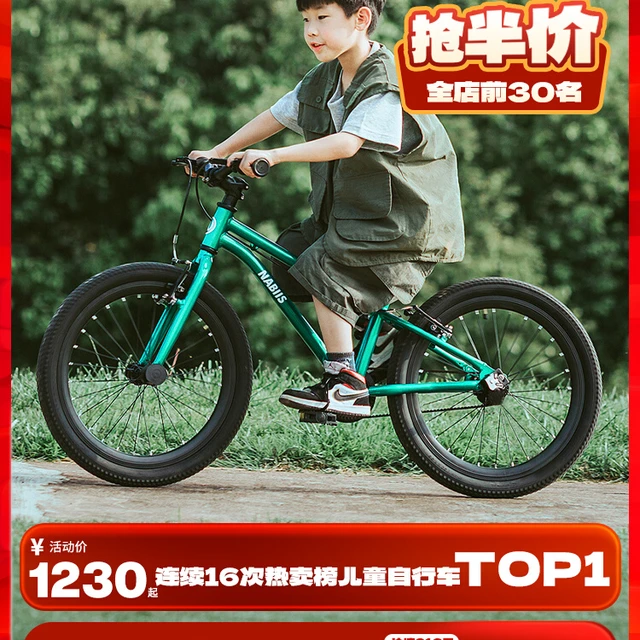 nabiis 那贝斯儿童自行车男孩小女孩3一6岁中大童宝宝超轻脚踏单车