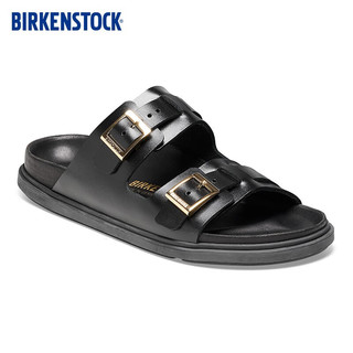 BIRKENSTOCK软木拖鞋舒适百搭女款双扣拖鞋St Barths系列 黑色窄版1025245 36