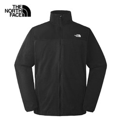 THE NORTH FACE 北面 抓绒衣男冲锋衣内胆户外防风软壳保暖加厚外套 JK3 S/165