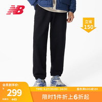 NEW BALANCENB男女款运动裤舒适简约百搭休闲裤长裤 BK UP21500 U1