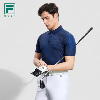 斐乐（FILA） GOLF x McLAREN 迈凯伦联名系列男短袖POLO衫秋季高尔夫 满印一-ZA 165/88A/S