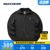 斯凯奇雅钻系列Skechers男子毛织套头卫衣L423M061