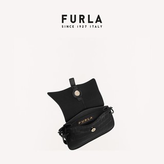 FURLA 芙拉 女士牛皮革手提包 WB01032_BX2334 黑色 迷你