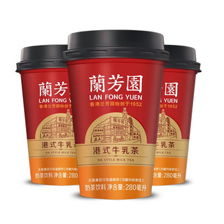 LAN FONG YUEN 兰芳园 港式牛乳茶 280ml*6杯