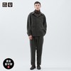 优衣库UNIQLO U 男装女装摇粒绒长裤休闲裤 464300