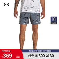 安德玛 UNDERARMOUR）秋冬RUN LAA男子跑步运动短裤1379302 黑色001 L