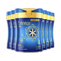 MeadJohnson Nutrition美赞臣港版蓝臻婴幼儿奶粉4段820g*6罐荷兰0蔗糖罐装