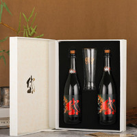 岱记精酿小麦原浆精酿啤酒750ml*2支+赠酒杯和手提袋 舞狮社交IPA礼盒