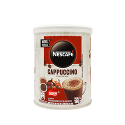 Nestlé 雀巢 Nestle雀巢咖啡卡布奇诺速溶三合一咖啡粉巴西原装进口180g/罐 27.6元4份