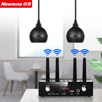 Newmine 纽曼 D20 无线调频吊球吸顶音响套装 商场背景音乐广播有源无线吊球音箱组合(一拖八)
