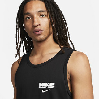 耐克（NIKE）男子背心M NK TANK SSNL EXP 1运动服FJ2301-010 黑色 XL码