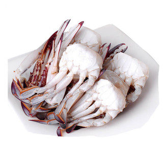 新鲜活冻梭子蟹 大只切块 （1斤10-15块） 大块梭子蟹*500g