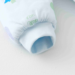 童泰秋冬5月-3岁婴儿衣服高腰闭裆裤TS33D510-DS 蓝色 90cm