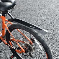 艾锐伦自行车挡泥板全套山地车挡泥瓦后挡泥板加长防雨单车配件