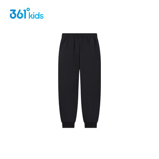 361°儿童童装小童男童针织加厚长裤 黑110