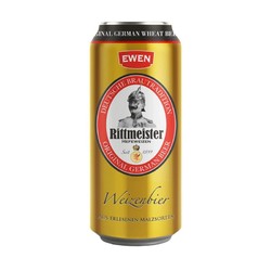 EWEN 意文 德国原装进口小麦白啤酒易拉罐装500ml/听麦香浓郁