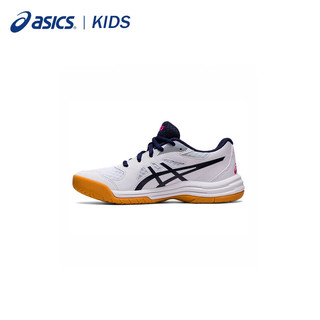 亚瑟士（asics）羽毛球鞋儿童男女鞋室内外运动鞋透气网球鞋 1074A039-103 37