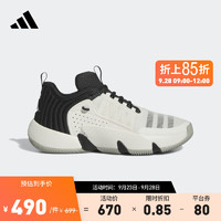 adidas 阿迪达斯 UNLIMITED特雷杨签名版实战篮球鞋男女阿迪达斯官方 白色/黑色 43