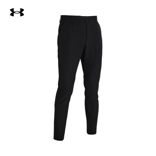 安德玛 UNDERARMOUR）秋冬ColdGear Infrared男子收腿高尔夫运动长裤1379729 黑色001 32/30