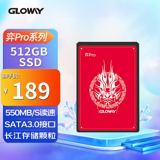 GLOWAY 光威 弈Pro系列 SATA 固态硬盘 512GB（SATA3.0）