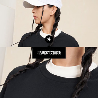 匡威（Converse） 初秋男女同款黑白撞色字母短袖潮流T恤10024566 10024566-A02 M