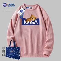 NASA SOLAR 联名2023秋季新款休闲百搭长袖宽松情侣同款圆领卫衣
