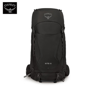 OSPREY 小鹰Kyte 48户外登山包双肩包女徒步大容量轻量背包 黑色L/XL