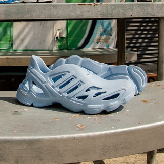 adidas「洞洞鞋」阿迪达斯三叶草adiFOM SUPERNOVA男女经典凉鞋 蓝 44.5(275mm)