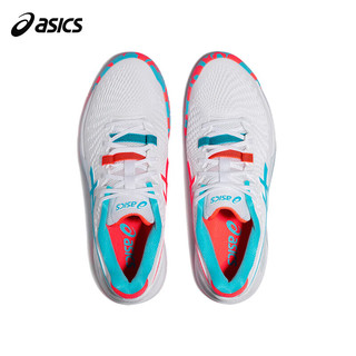 ASICS 亚瑟士 RESOLUTION 9缓震网球鞋专业运动鞋男女款1041A435-100 44