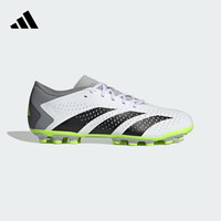 adidas阿迪达斯PREDATOR ACCURACY.3男女飞盘软人草足球鞋 白色/灰色/黑色 44(270mm)