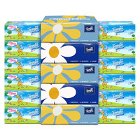 Tempo 得宝 抽纸餐巾纸面巾纸原生木浆纸巾居家常备款纸面巾卫生纸手纸18包