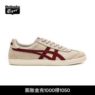 Onitsuka Tiger鬼塚虎德训鞋 时尚休闲鞋男女款TOKUTEN 1183C086-200 燕麦色/棕色 39