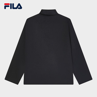 FILA X Études斐乐男士梭织外套2023冬休闲简约舒适翻领上衣 传奇蓝-NV 175/96A/L