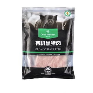 One's Member 有机黑猪肉 里脊肉片 800g