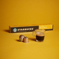 88VIP：STARBUCKS 星巴克 Nespresso Original胶囊系列 Blonde 轻度烘焙 10颗