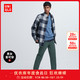  UNIQLO 优衣库 男装/女装 高弹力紧身彩色长裤(水洗休闲裤)459687　