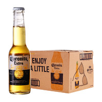 Corona 科罗娜 啤酒210ml*24瓶装墨西哥Coronita精酿拉格整箱清仓 进口/科罗娜到11月24