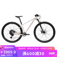 DECATHLON 迪卡侬 山地越野竞速自行车碟刹超轻超快赛车米色S码-4493320